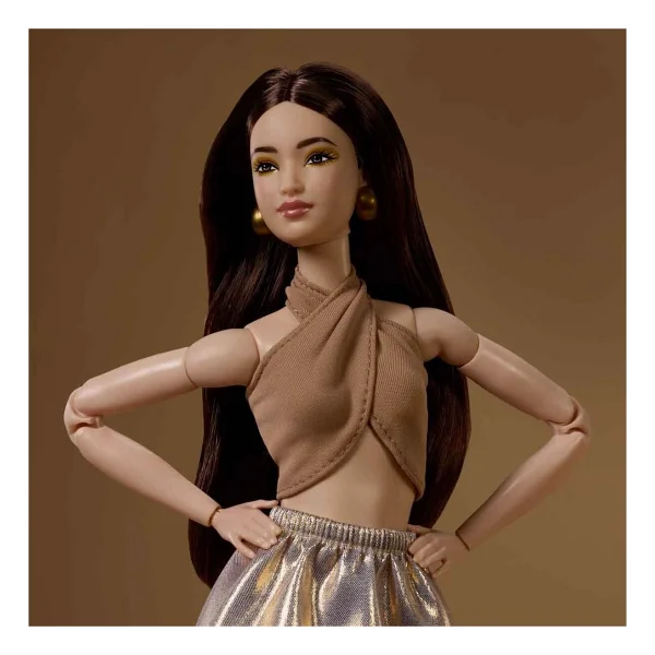 Barbie Signature Basics İkonik Model 06 Koleksiyon Bebeği Jjx25 - Görsel 5