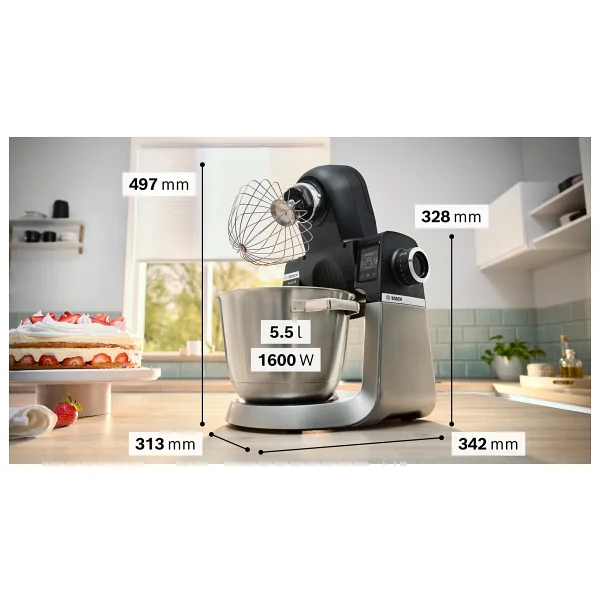 Bosch Mums6zs00 1600 W 5.5 Lt Mutfak Şefi - Görsel 2