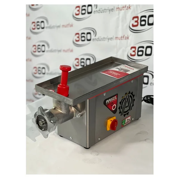 Arsel 12 No Et Kıyma Makinesi İleri Geri Sarma 0,37 Kw 220 Volt - Görsel 4