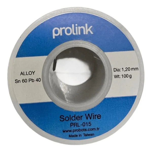 Prolink Lehim Teli 100gr 1,2mm 60/40 Made İn Taiwan Prl-015 - Görsel 4