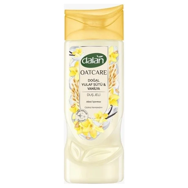Dalan Oatcare Doğal Yulaf Sütü & Vanilya 450 ml 4 Adet Duş Jeli - Görsel 2