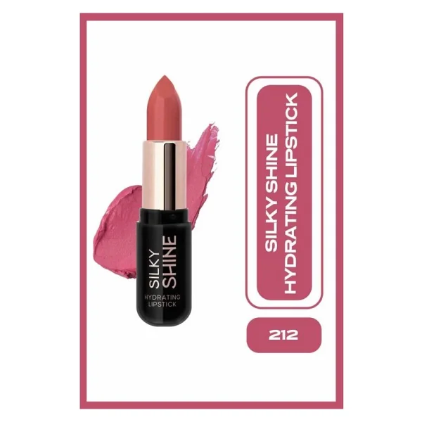 Golden Rose Silky Shine Hydrating 212 Stick Ruj - Görsel 6