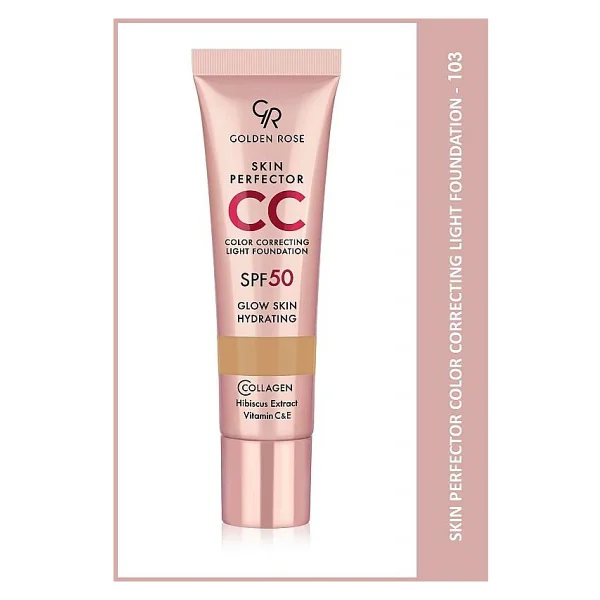 Golden Rose Skin Perfector Spf 50 103 Nude 30 Ml Cc Krem - Görsel 2