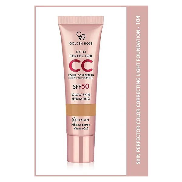 Golden Rose Skin Perfector Spf 50 104 Warm Honey 30 Ml Cc Krem - Görsel 6