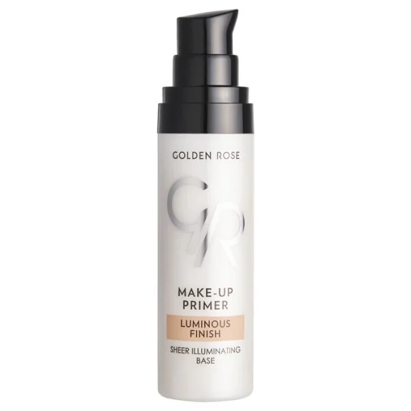 Golden Rose Make Up Primer Luminous - White - Işıltılı Ve Aydınlık Görünüm Veren Makyaj Bazı - Görsel 2