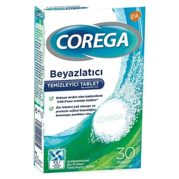 Corega Diş Protezi Temizleyici Tablet 30'lu- 3 Adet - Görsel 3