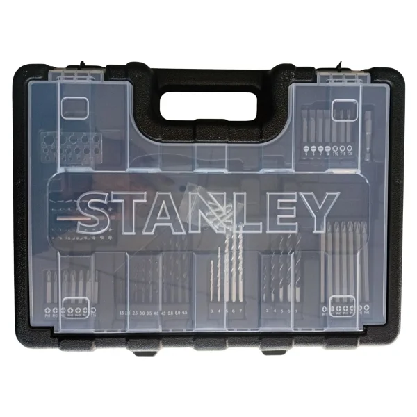 Stanley Fatmax Scd718d2a 18v V20 2.0 Ah Çift Akülü Darbeli Matkap + 83parça Aksesuar - Görsel 5