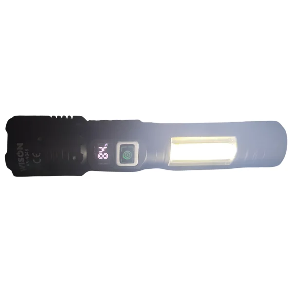 Wison WS-4848 Şarjlı El Feneri 1500 Lumen Zoomlu Mıknatıslı Profesyonel Fener - Görsel 8