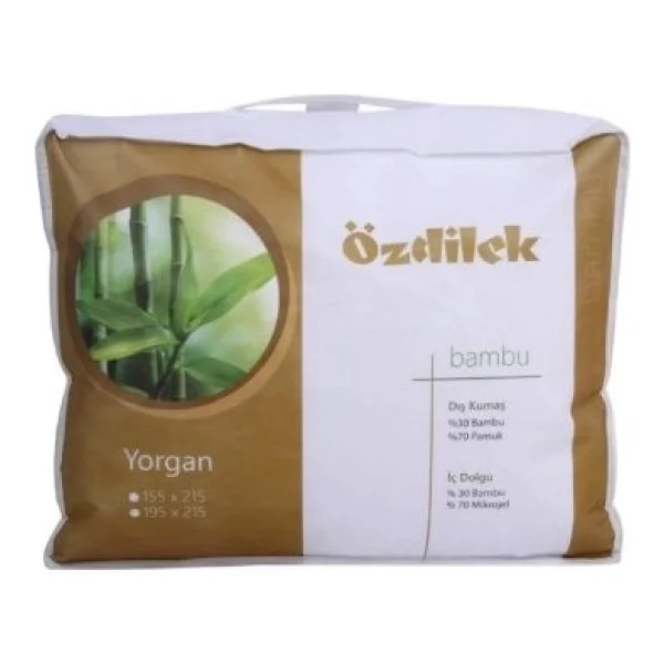 Özdilek 155x215 Cm Bambu Tek Kişilik Yorgan - Görsel 5