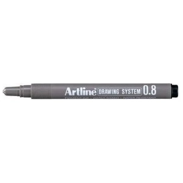 Artline 238 Drawing System 0.8 Mm Teknik Çizim Kalemi Siyah - Görsel 5