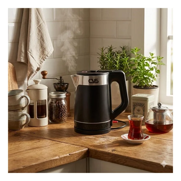 Cvs Rigate Dn 2352 1500 W 1.8 Lt Kettle - Görsel 6