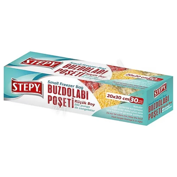 Stepy Küçük Boy Buzdolabı Poşeti 30'lu - Görsel 2