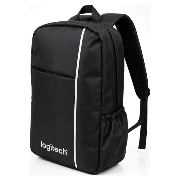 Logitech Orijinal 4 Bölmeli Unisex 15.6" Su Itici Kumaş Laptop Bölmeli Notebook Bilgisayar Için Sırt Çantası - Görsel 10