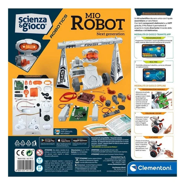 Clementoni Robotik Laboratuvarı Mio Robot Yeni Nesil 64957 - Görsel 4