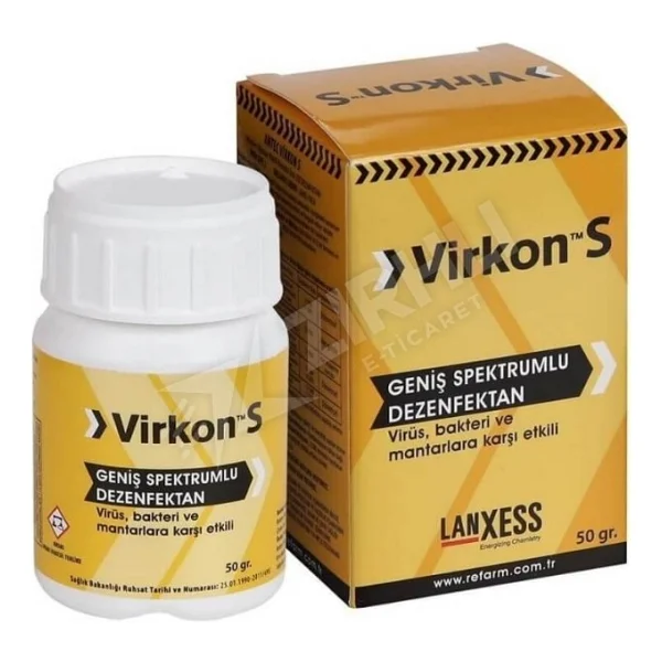 Virkon S Geniş Spektrumlu 50 Gr Dezenfektan - Görsel 2