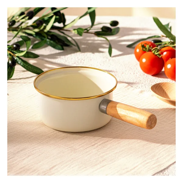 Emsan Retro Emaye Sütlük 14 Cm - Görsel 3