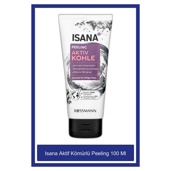 Isana Young Aktif Kömürlü Peeling 100 ml - Görsel 3