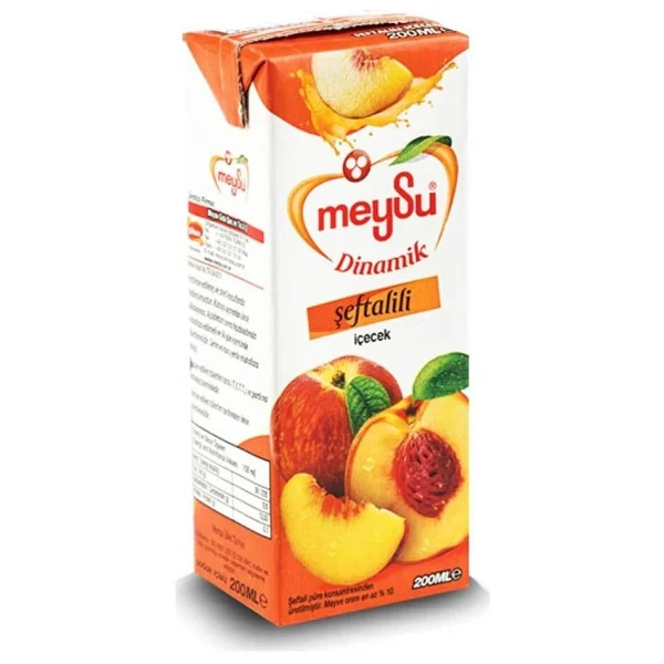 Meysu Dinamik 200 Ml 27'li Paket Şeftali Nektarı - Görsel 4