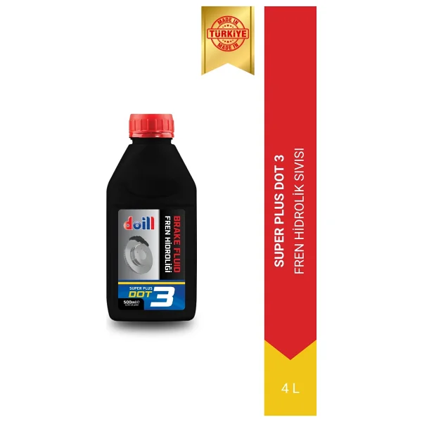 Doill Dot 3 500 Ml Hidrolik Fren Yağı - Görsel 4