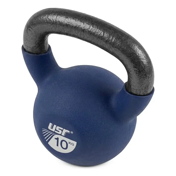 Usr Nk10 10 Kg Neopren Döküm Kettlebell - Görsel 6
