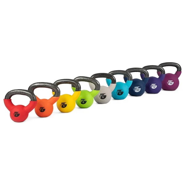 Usr Nk10 10 Kg Neopren Döküm Kettlebell - Görsel 8