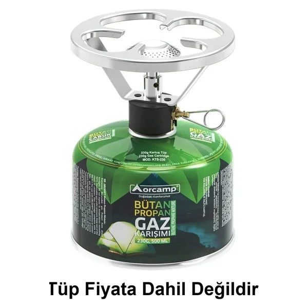 Orcamp K-192 230 Gr Kartuşlu Kamp Ocağı - Görsel 6