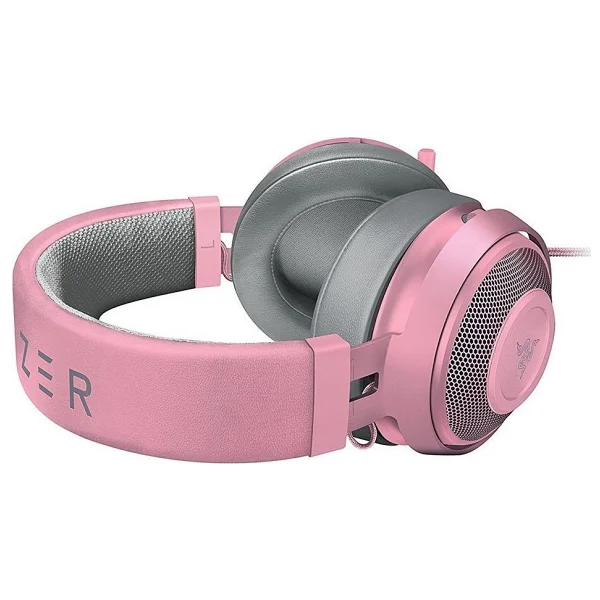 Razer Kraken RZ04-02830300-R3M1 Pembe 7.1 Kablolu Kulak Üstü Oyuncu Kulaklığı - Görsel 3