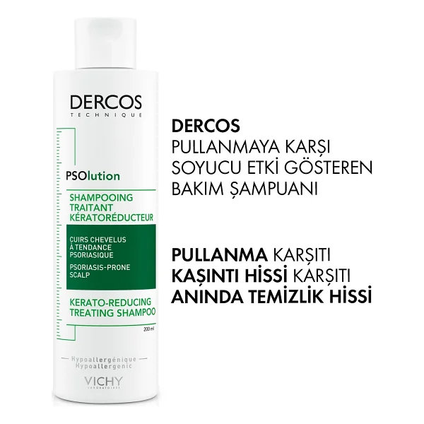 Vichy Dercos Psolution 200 Ml Şampuan - Görsel 7