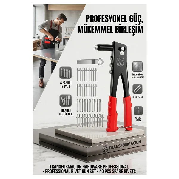 Modacar 425303 Perçin Tabancası - Görsel 6
