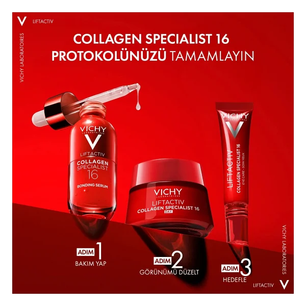 Vichy Liftactiv Collagen Specialist 16 Bonding 30 Ml Yüz Serumu - Görsel 9