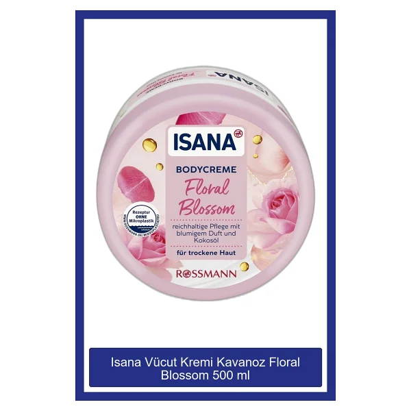 Isana Floral Blossom Vücut Kremi 500 Ml - Görsel 3