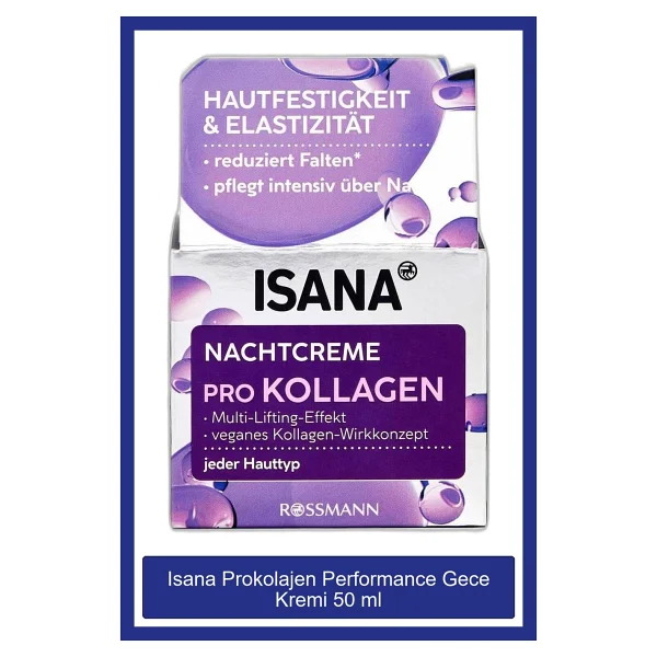 Isana Prokolajen Performance 50 Ml Gece Kremi - Görsel 4