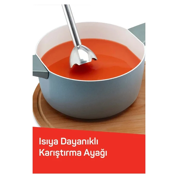 Arzum Ar1187 Soprano Max Neo Beyaz 1200 W Blender Seti - Görsel 6