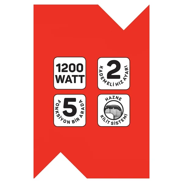 Arzum Ar1187 Soprano Max Neo Beyaz 1200 W Blender Seti - Görsel 10