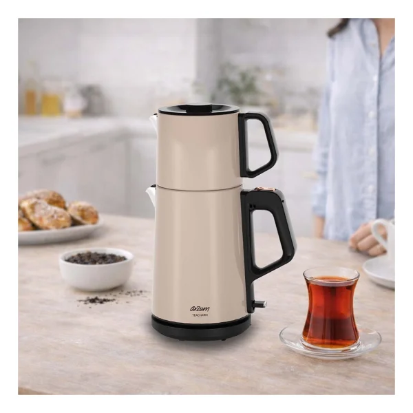 Arzum Ar3149 Teacharm Sorgül Buğdayı 1800 W Çelik Çay Makinesi - Görsel 9