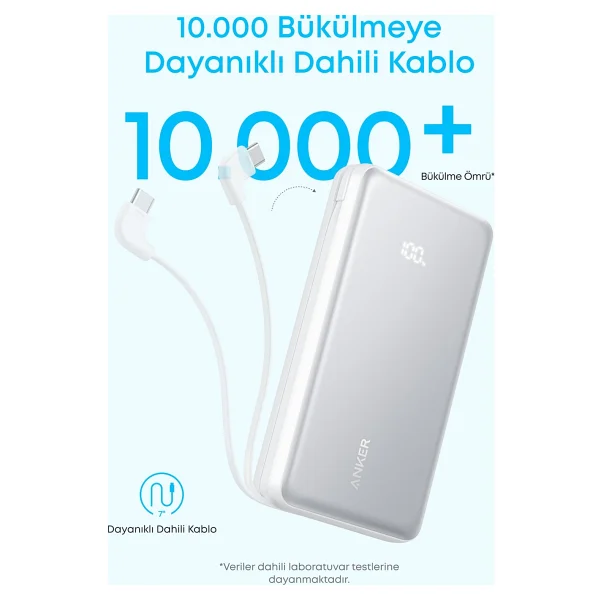 Anker Zolo A110e 20000 mAh Hızlı Şarj Powerbank - Görsel 3