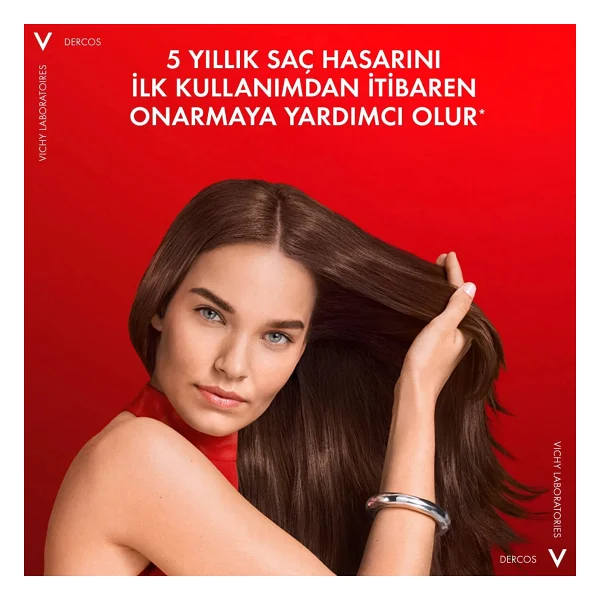 Vichy Dercos Collagen 17 Filler 400 Ml Şampuan - Görsel 6