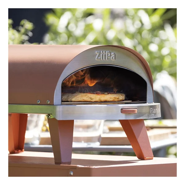 Ziipa Piana Gazlı Pizza Fırını Terracotta - Görsel 10