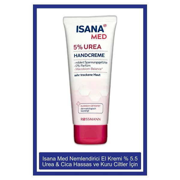 Isana Med El Kremi % 5.5 Urea Cica - Görsel 4