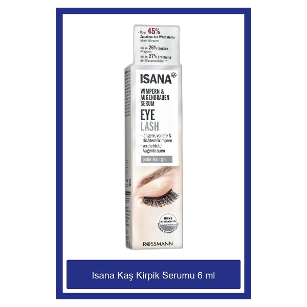 Isana 6 Ml Kaş Kirpik Serumu - Görsel 3