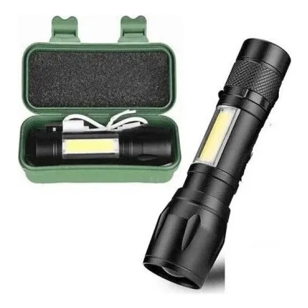Cata Ct-8024 10w El Feneri Ayarlanabilir Odak Ve 3 LED Işık Modu İle Yüksek Performans - Beyaz - Görsel 3