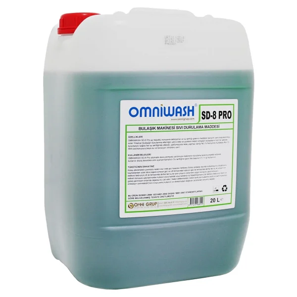 Omniwash Endüstriyel Bulaşık Makine Deterjan Parlatıcı Sd6-Sd8 - Görsel 3