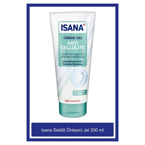 Isana Selülit Önleyici Jel 200 Ml - Görsel 2