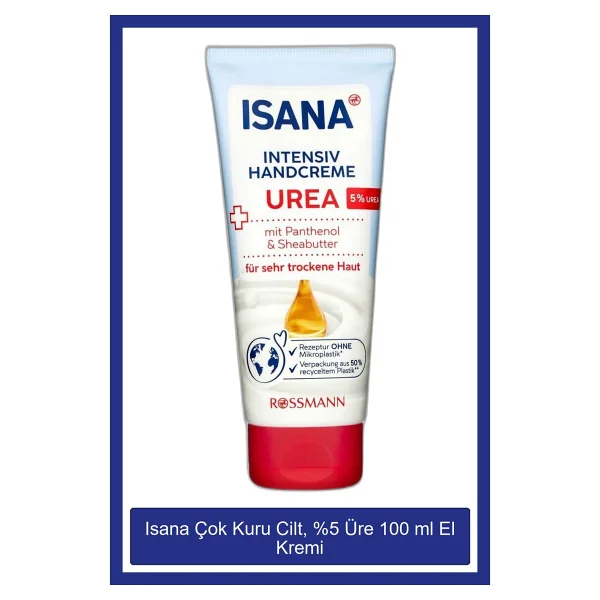 Isana Çok Kuru Cilt %5 Üre 100 Ml El Kremi - Görsel 3