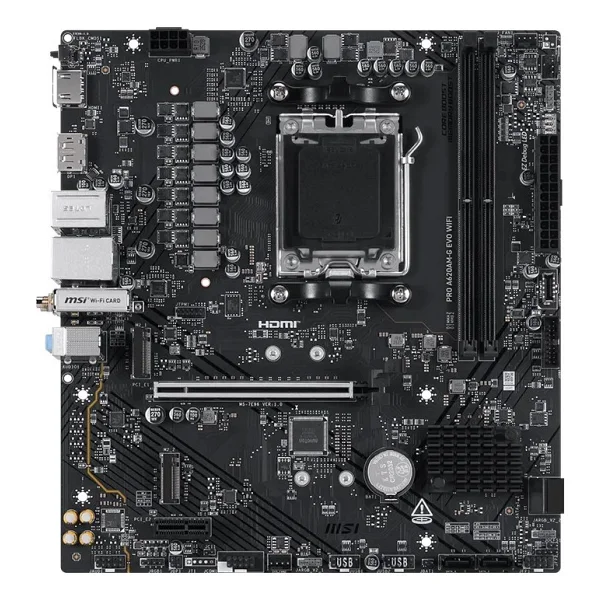 Msı Pro A620am-G Evo Wi-Fi AMD Am5 DDR5 Micro Atx Anakart - Görsel 6