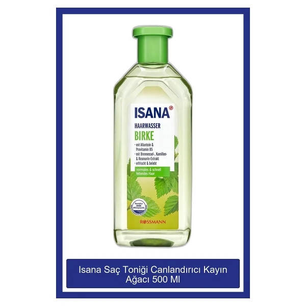 Isana Bitki Özlü Saç Toniği 1000 Ml Allantoin Provitamin B5 Normal Ve Yağlı Saç Tipleri İçin - Görsel 3