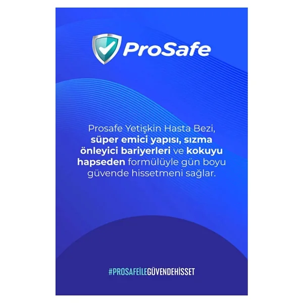 Prosafe Belbantlı Orta Boy M 30'lu 2 Adet Hasta Bezi - Görsel 3