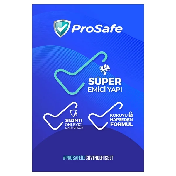 Prosafe Belbantlı Orta Boy M 30'lu 2 Adet Hasta Bezi - Görsel 4