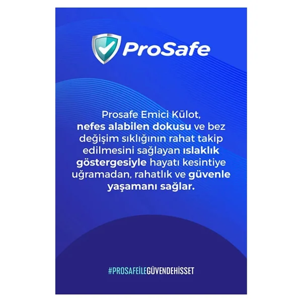 Prosafe Emici Külot Büyük Boy L 30'lu 2 Adet Hasta Bezi - Görsel 2