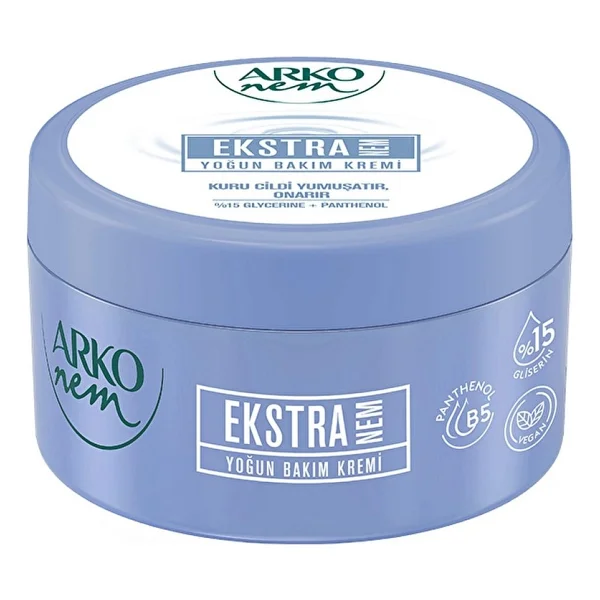 Arko Temel Bakım Ekstra Nem Kavanoz Nemlendirici Krem 250 Ml - Görsel 2